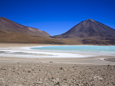 View Of Laguna Verde, Bolivia, South America by Kimberley Coole Pricing Limited Edition Print image