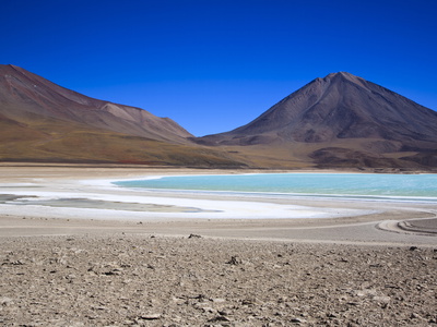 View Of Laguna Verde, Bolivia, South America by Kimberley Coole Pricing Limited Edition Print image