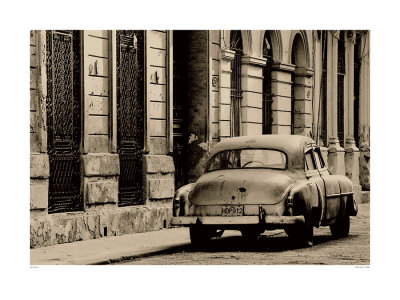 Vintage Car, Havana, Cuba by Lee Frost Pricing Limited Edition Print image