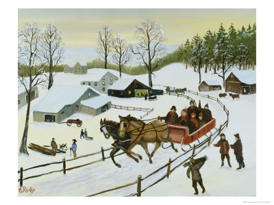 Sleigh Ride by Konstantin Rodko Pricing Limited Edition Print image
