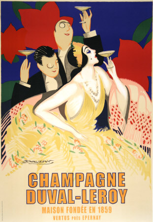 Champagne Duval Leroy by Achille Luciano Mauzan Pricing Limited Edition Print image