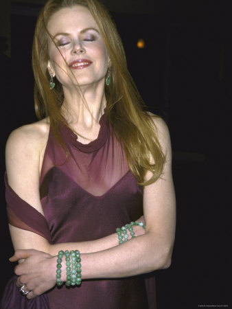 Actress Nicole Kidman At Opening Night Party For Her Broadway Play The Blue Room by Marion Curtis Pricing Limited Edition Print image