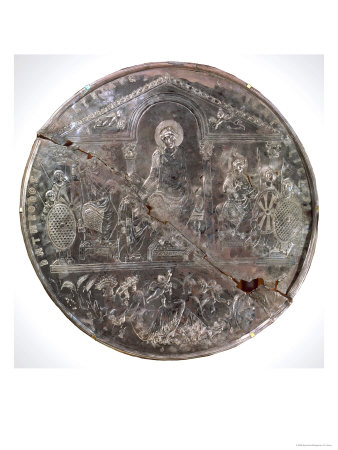 Missorium Of Theodosius I, C.379-395 by Byzantine Pricing Limited Edition Print image