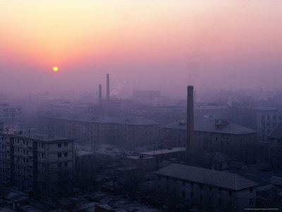 Sunrise Over City Bejing, China by Glenn Beanland Pricing Limited Edition Print image