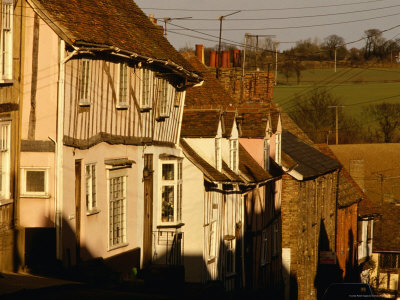 Tudor Style House In Lavenham, Suffolk, Lavenham, Suffolk, England by Jon Davison Pricing Limited Edition Print image
