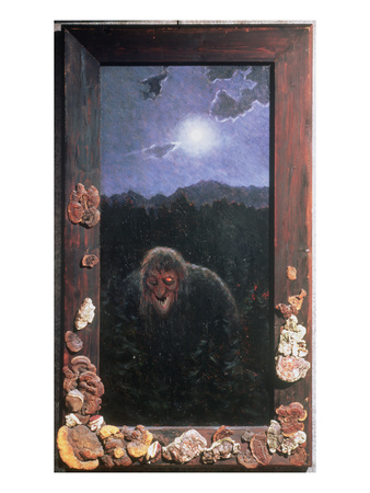 Our House Troll (Oil On Canvas) by Theodor Severin Kittelsen Pricing Limited Edition Print image