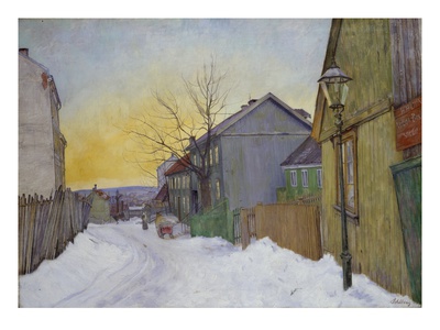 Sagene, 1911 (Oil On Canvas) by Harald Oscar Sohlberg Pricing Limited Edition Print image