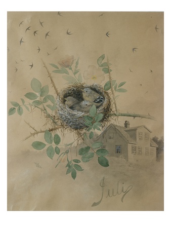 July, 1890 (W/C On Paper) by Theodor Severin Kittelsen Pricing Limited Edition Print image