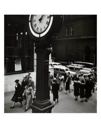 Tempo Of The City, Fifth Avenue And 44Th Street, Manhattan by Berenice Abbott Pricing Limited Edition Print image