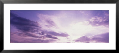 Low Angle View Of Sunrise Over Clouds, Arizona, Usa by Panoramic Images Pricing Limited Edition Print image