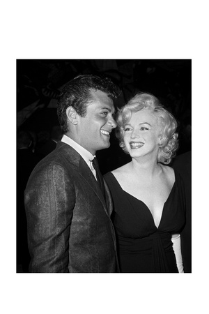 Tony Curtis And Marilyn Monroe by Frank Worth Pricing Limited Edition Print image