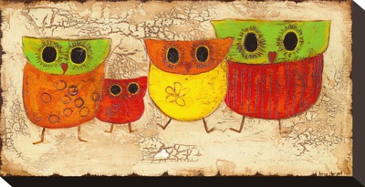 Owl Family Ii by Anne Hempel Pricing Limited Edition Print image