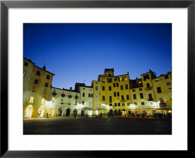 Piazza Anfiteatro, Lucca, Tuscany, Italy, Europe by Jean Brooks Pricing Limited Edition Print image