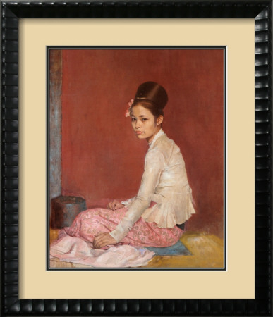 Burmese Silk by G. Kelly Pricing Limited Edition Print image