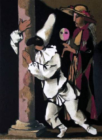 Mascarade A Venise by Manolo Ruiz Pipo Pricing Limited Edition Print image