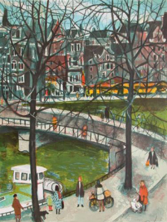 Amsterdam by Nathalie Chabrier Pricing Limited Edition Print image