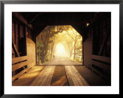 Covered Bridge In New Market, Virginia by Richard Nowitz Pricing Limited Edition Print image