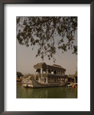 The Empress Dowagers Marble Boat At The Foot Of Longevity Hill by Richard Nowitz Pricing Limited Edition Print image