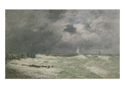 Gust Of Wind Before Frascati, 1896 by Eugène Boudin Pricing Limited Edition Print image