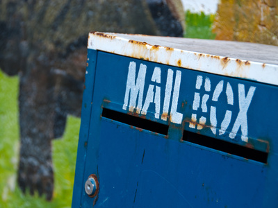 Postamt Mit Briefkasten Auf Galapagos by Oliver Schwartz Pricing Limited Edition Print image