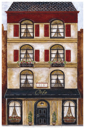 Storefront Cafe by F. Gravante Pricing Limited Edition Print image