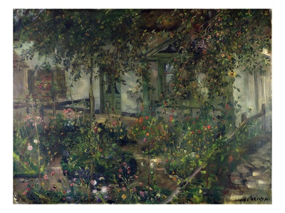 Flower Garden In Bloom, 1904 by Lovis Corinth Pricing Limited Edition Print image