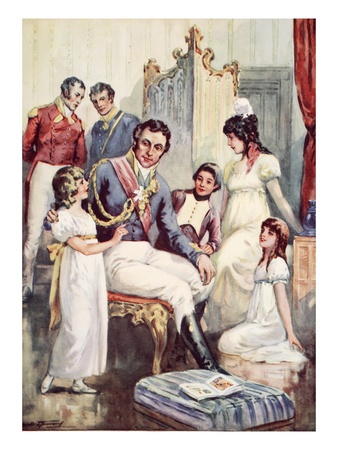 Wellington On The Eve Of Waterloo by Dudley C. Tennant Pricing Limited Edition Print image