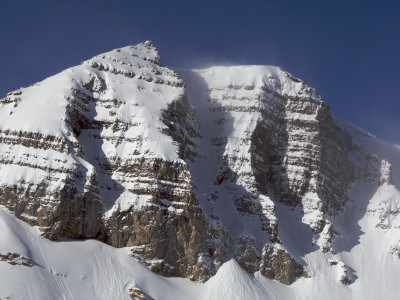 Snow On Mountain Ledge In Wyoming by Tim Laman Pricing Limited Edition Print image