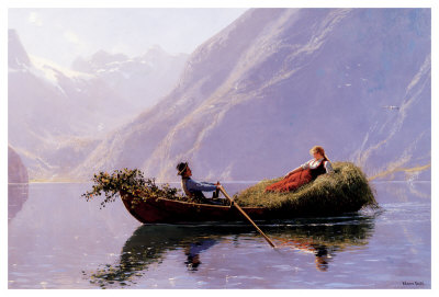 A Summer Romance by Hans Dahl Pricing Limited Edition Print image