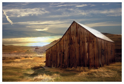 Sunset Barn by Stephanie Laird Pricing Limited Edition Print image