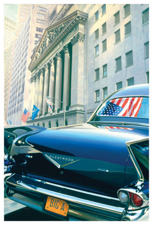 1959 Cadillac Fleetwood Brougham by Graham Reynolds Pricing Limited Edition Print image