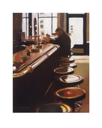 Solitary Drinker by Alexandra Gardner Pricing Limited Edition Print image
