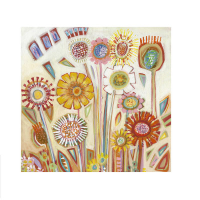 Sunny Flowers by Shyama Ruffell Pricing Limited Edition Print image