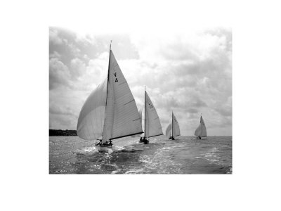 Solent Sunbeams by Beken Of Cowes Pricing Limited Edition Print image