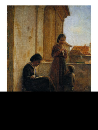 The Reading by Giovanni Fattori Pricing Limited Edition Print image