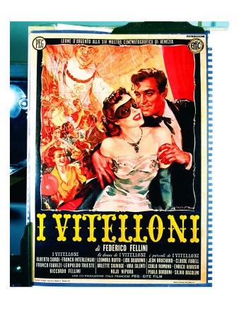 Poster Of I Vitelloni by Aldo Mazza Pricing Limited Edition Print image