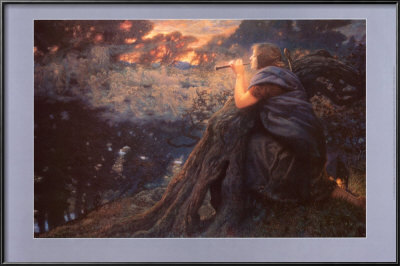 Twilight Fantasies, 1911 by Edward Robert Hughes Pricing Limited Edition Print image