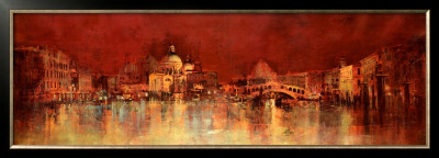 Venice At Night by Kemp Pricing Limited Edition Print image