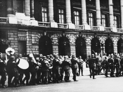 German Band Wwii by Robert Hunt Pricing Limited Edition Print image