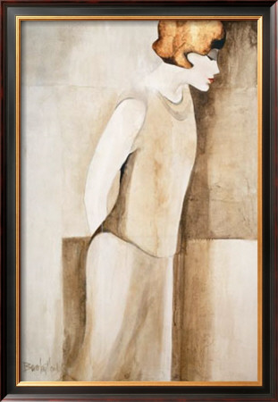 Pensive Woman by Beverley Hawksley Pricing Limited Edition Print image