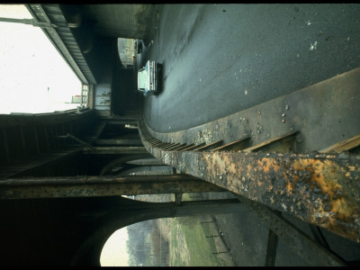 Corroded And Rusting Steel Supports Below Entrance Ramp To West Side Highway's 72Nd St. Exit by Ralph Crane Pricing Limited Edition Print image