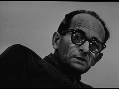 Nazi War Criminal Adolf Eichmann In His Cell At Djalameh Jail; Haifa by Gjon Mili Pricing Limited Edition Print image