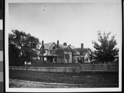 A Large, Modern Colonial Cottage by Wallace G. Levison Pricing Limited Edition Print image