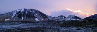 Mountains With Snow Patches In Them, Iceland by Baldur Bragason Pricing Limited Edition Print image