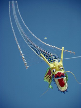 Close-Up Of Low-Flying Kite, Venice Beach Kite Festival, Los Angeles, California, Usa by Jon Hart Gardey Pricing Limited Edition Print image