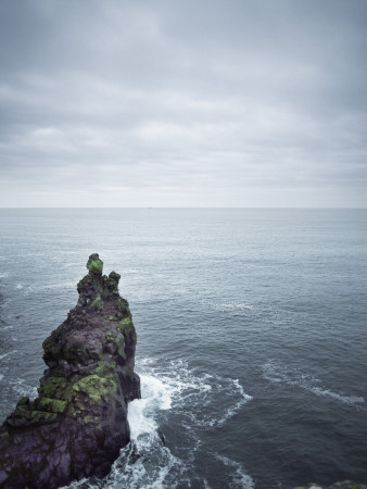 High Angle View Of Rocks In The Sea, Snaefellsnes, Iceland by Atli Mar Pricing Limited Edition Print image