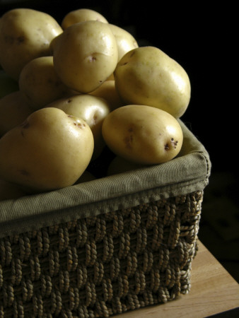 Basket Of White Potatoes by Jodie Coston Pricing Limited Edition Print image