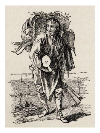 French 18Th Century Bellows Vendor by John Rae Pricing Limited Edition Print image