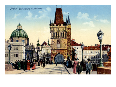 Prague: On The Bridge by Hugh Thomson Pricing Limited Edition Print image