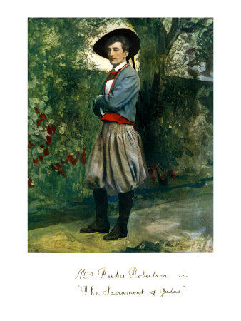 Forbes Robertson As Jacques Bernez In 'The Sacrament Of Judas' by Hugh Thomson Pricing Limited Edition Print image